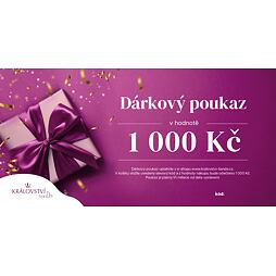 Geschenkgutschein 1000 CZK