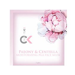 Feuchtigkeitsspendende PGA-Maske mit Pfingstrose und asiatischem Nabel