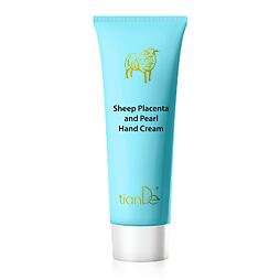 Handcreme mit Plazenta und Perlenpulver