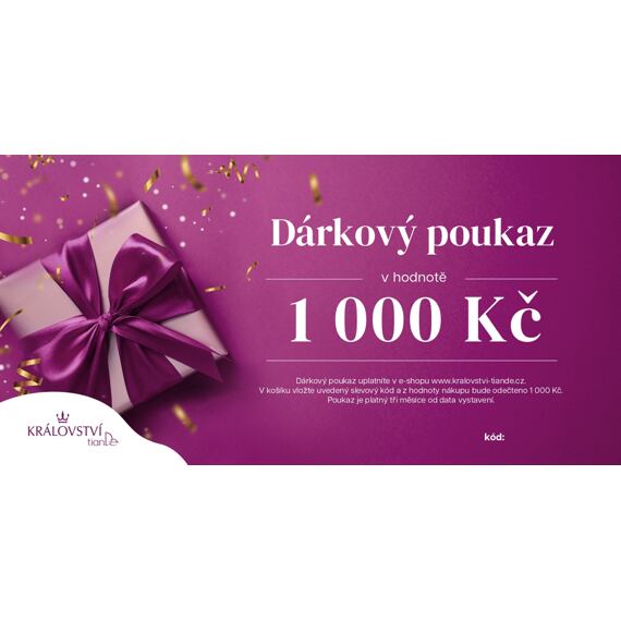 Geschenkgutschein 1000 CZK